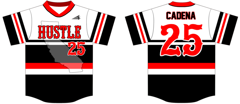 Hustle Custom HexaFlex Baseball Jersey #1