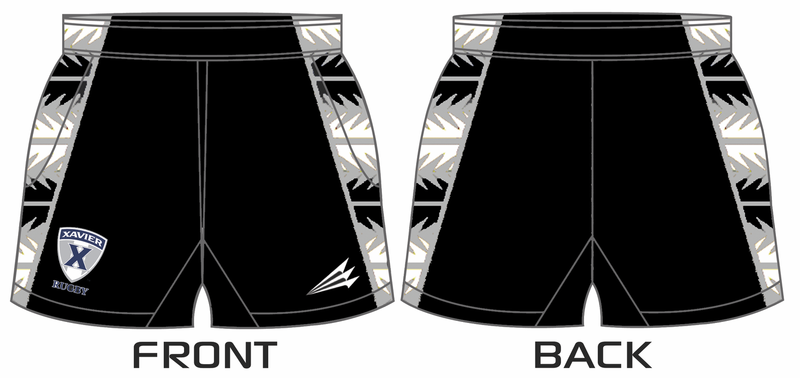 Xavier Men&#39;s Rugby Custom Shorts #RS4d