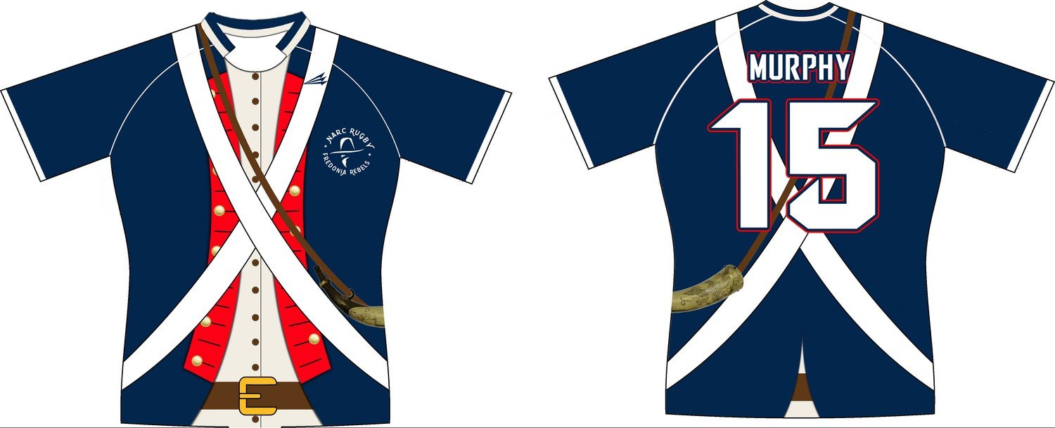 Fredonia Rebels Custom Pro-Premier Rugby Jersey #4