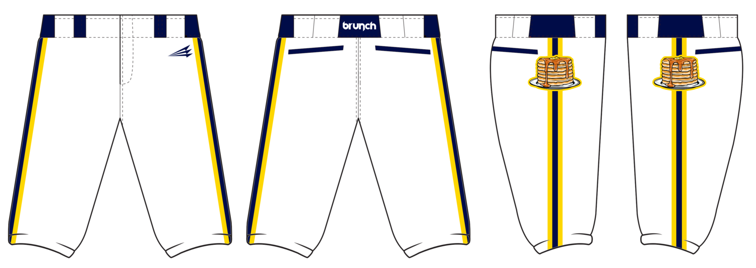 Brunch Baseball Custom Stacheman Elite Knicker Pants BP2