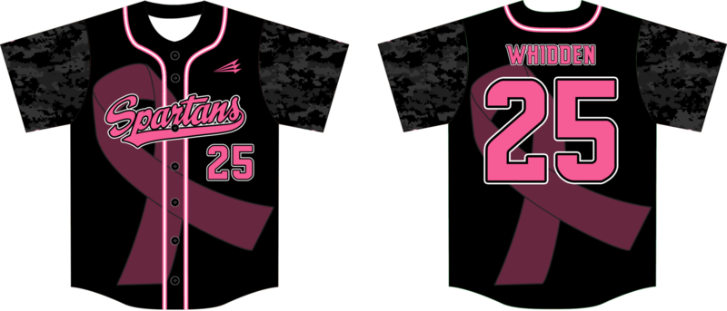 Heartland Spartans Custom Nanodri Baseball Jersey Design #1
