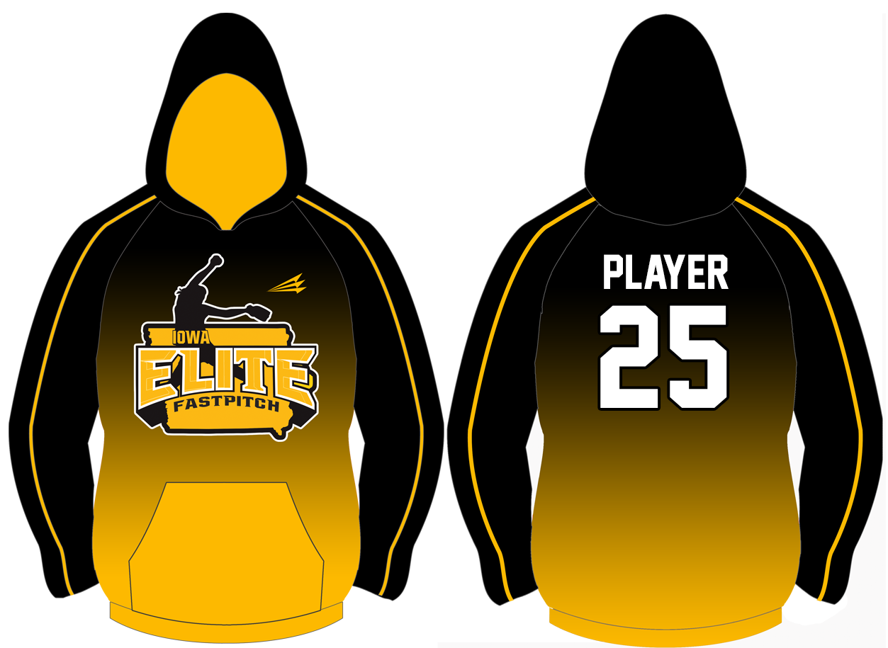 Iowa Elite Fastpitch Custom Vulcan Hoodie #VH1