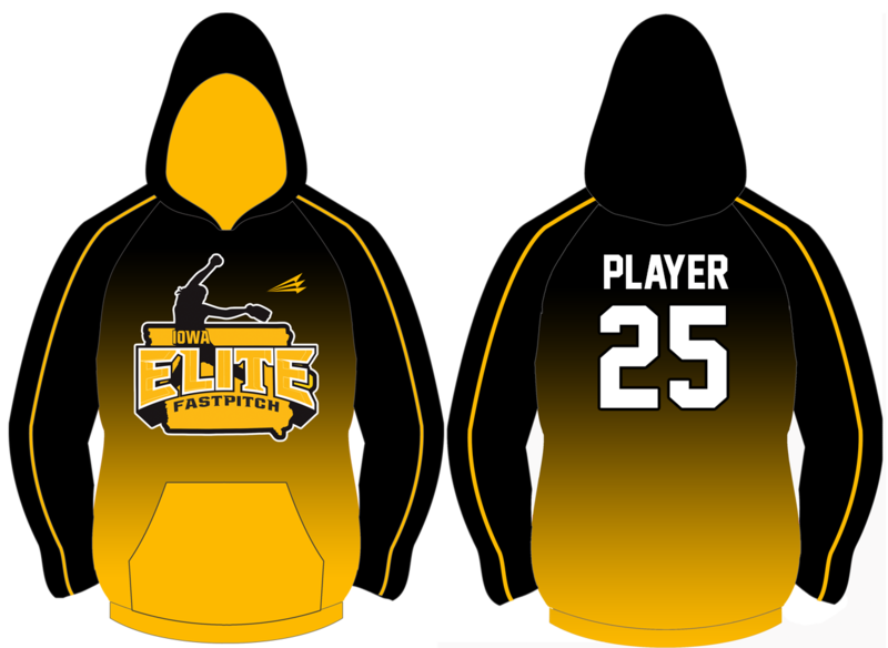 Iowa Elite Fastpitch Custom Vulcan Hoodie #VH1