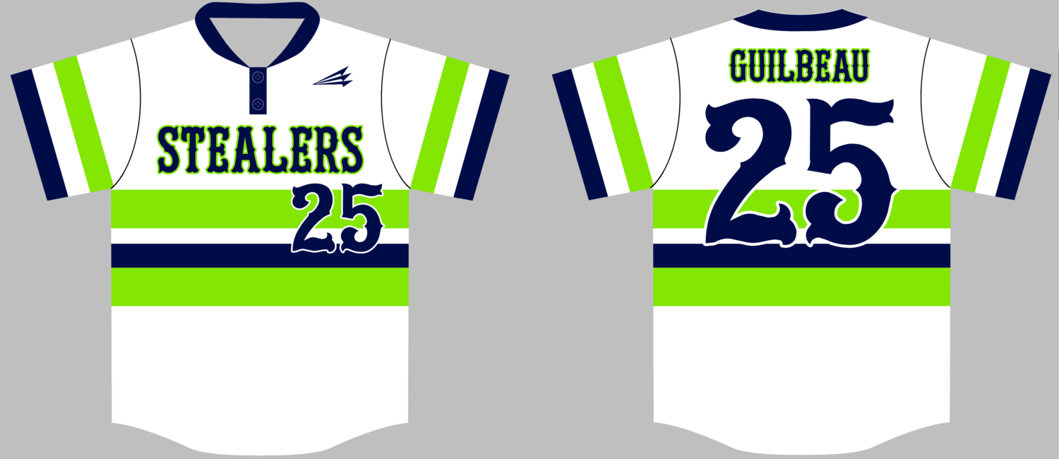 Lafayette Stealers Custom HexaFlex Baseball Jersey #4B *SC*
