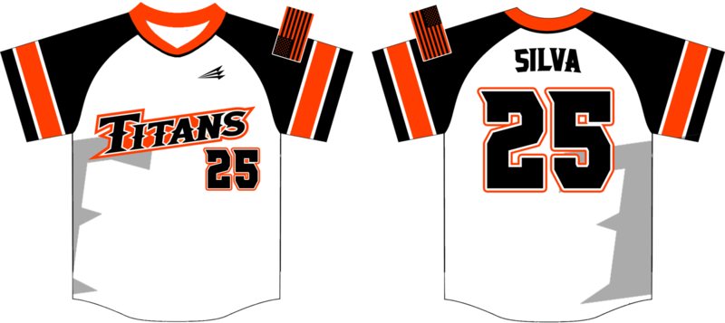 Tulare Titans Custom NanoDri Baseball Jersey #2B *SC*