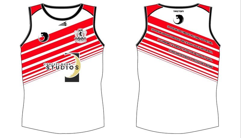 Black Lion Custom Rugby Singlet #SN3
