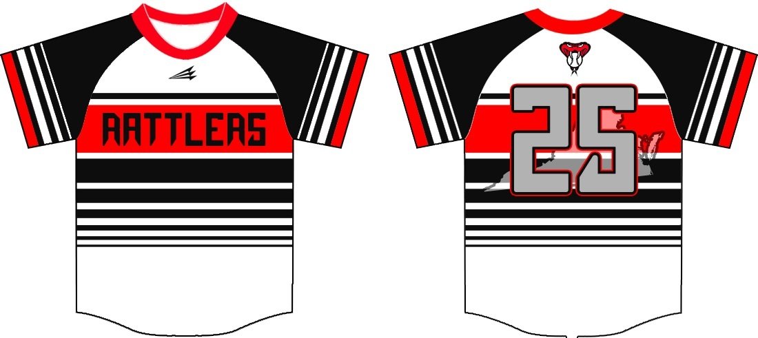 Blackwater Rattlers Custom NanoDri Baseball Jersey #2c