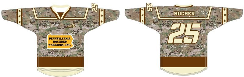 Hershey Jr Bears Custom Hockey Jersey #2c