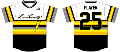 Lake County Lightning Custom NanoDri Baseball Jersey #3C