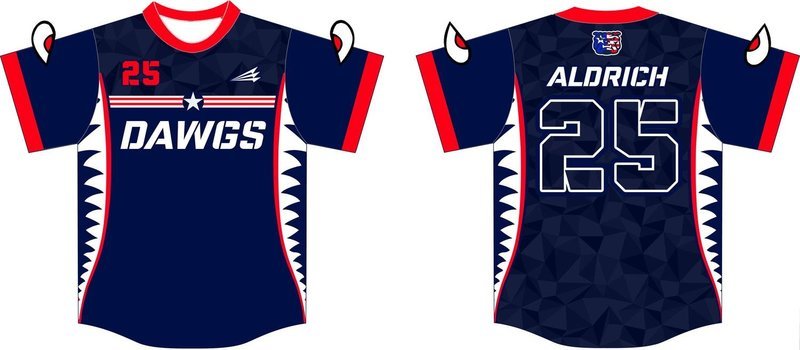 Diamond Dawgs (Aldrich) Custom Pro-Premier Baseball Jersey #7
