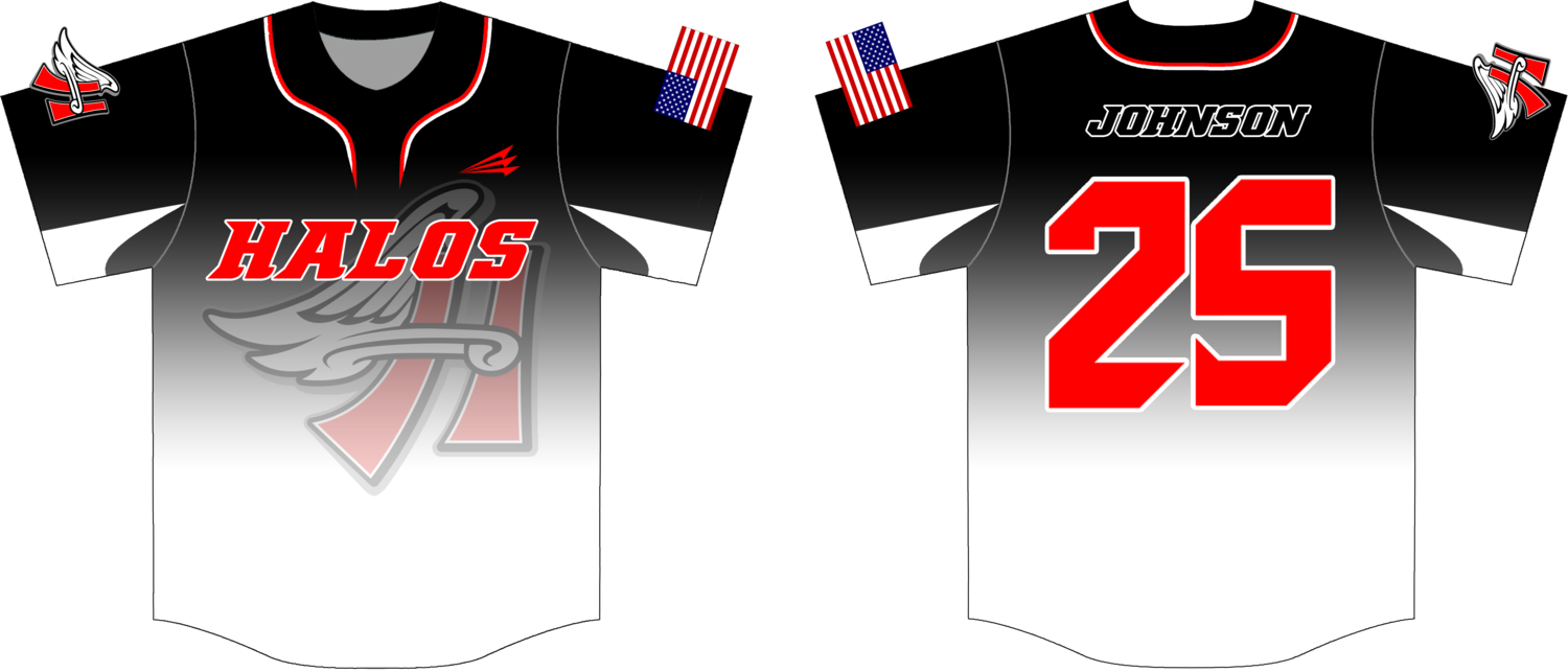 Houston Halos Elite Custom HexaFlex Baseball Jersey #1C