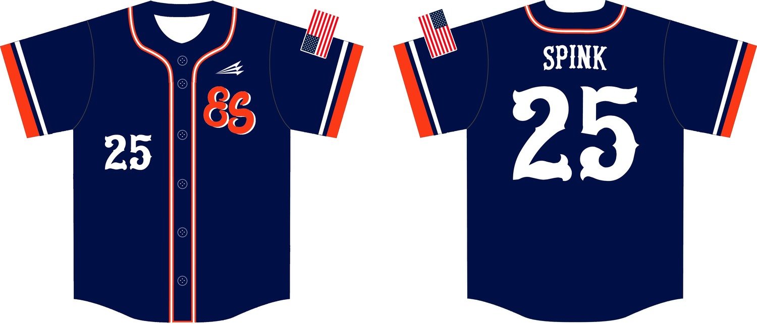 East Side Crush Custom HexaFlex Baseball Jersey #4b