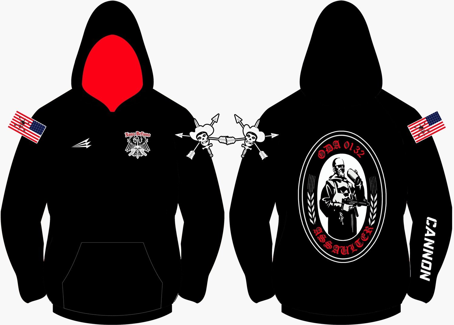 Troop 2 Custom Vulcan Hoodie #VH1