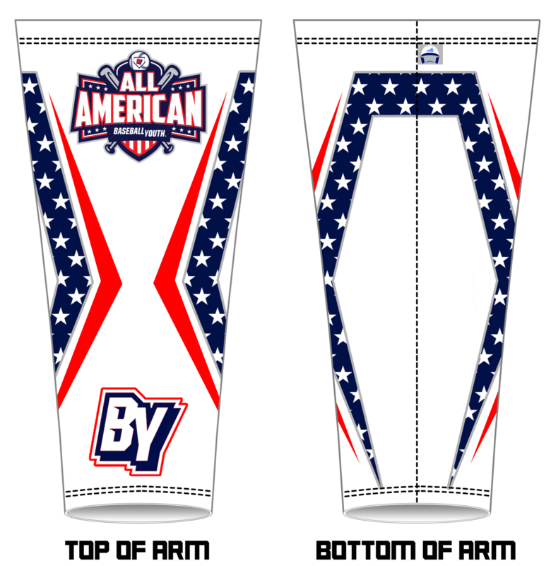 Baseball Youth All-Americans Custom Arm Sleeve AS1