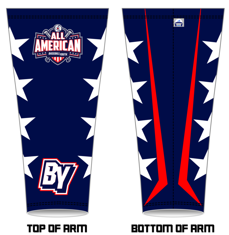 Baseball Youth All-Americans Custom Arm Sleeve AS2