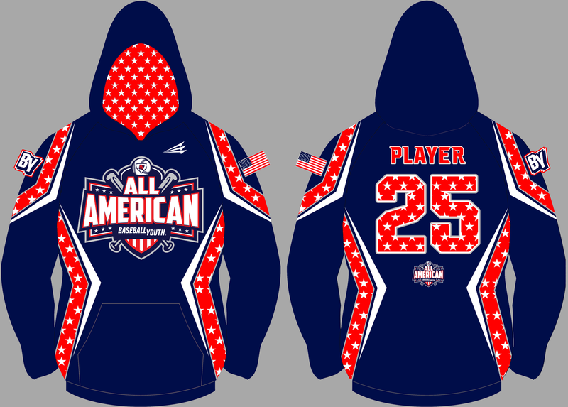 Baseball Youth All-Americans Custom Vulcan Hoodie VH3
