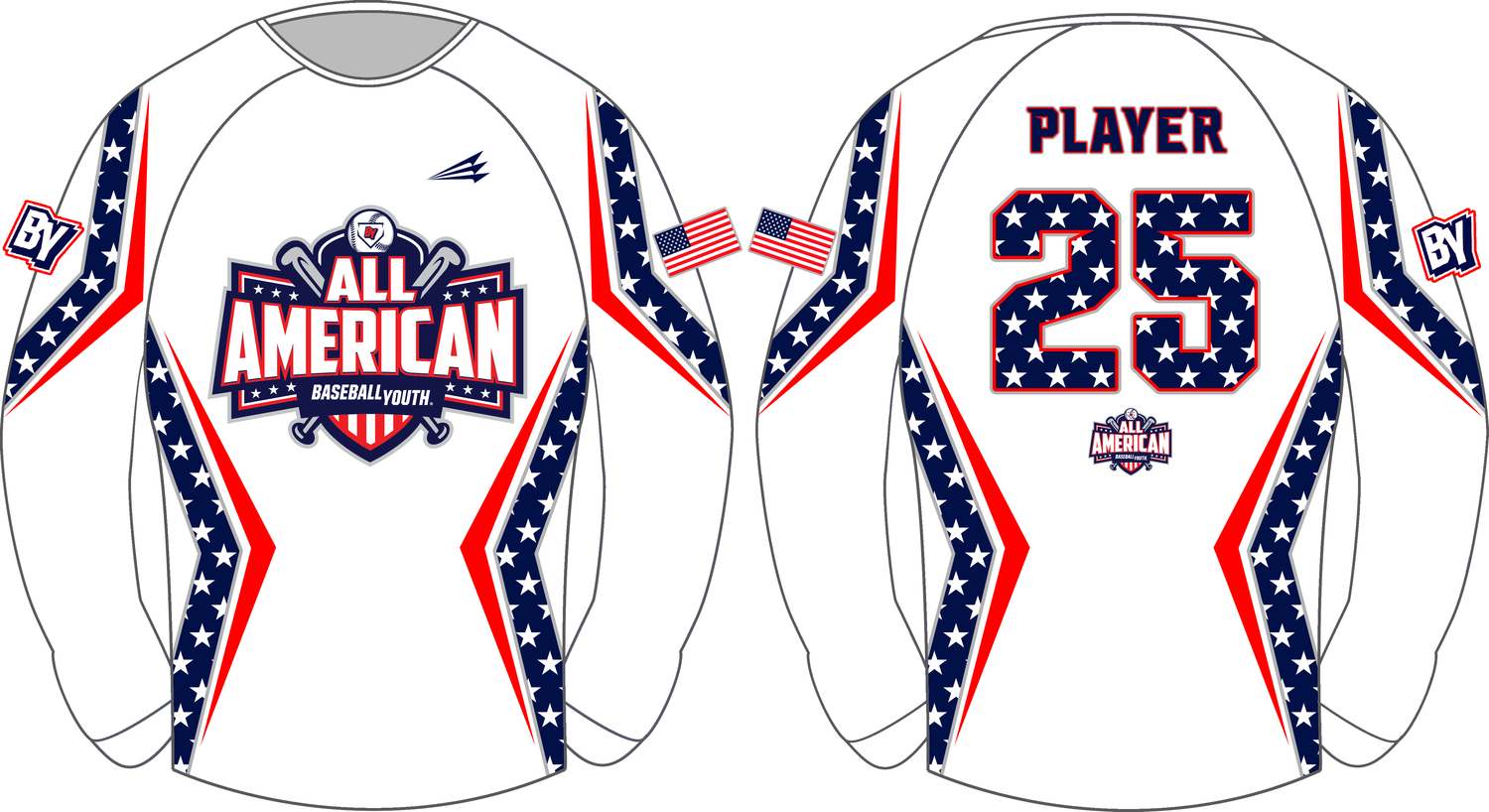 Baseball Youth All-Americans Custom Vulcan Pullover VP1