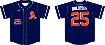 Acworth Warriors Custom Hexaflex Baseball Jersey #7B