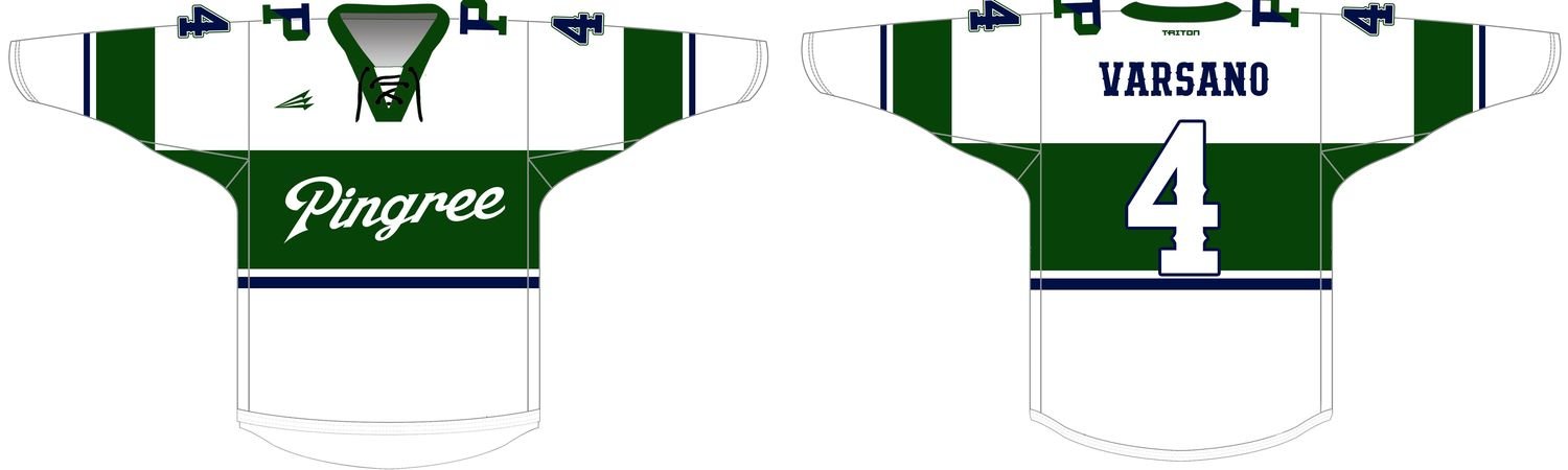 Pingree School Custom Hockey Jersey #3b