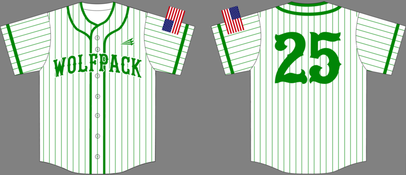 Wolfpack Baseball (Sotelo) Custom NanoDri Jersey #12b