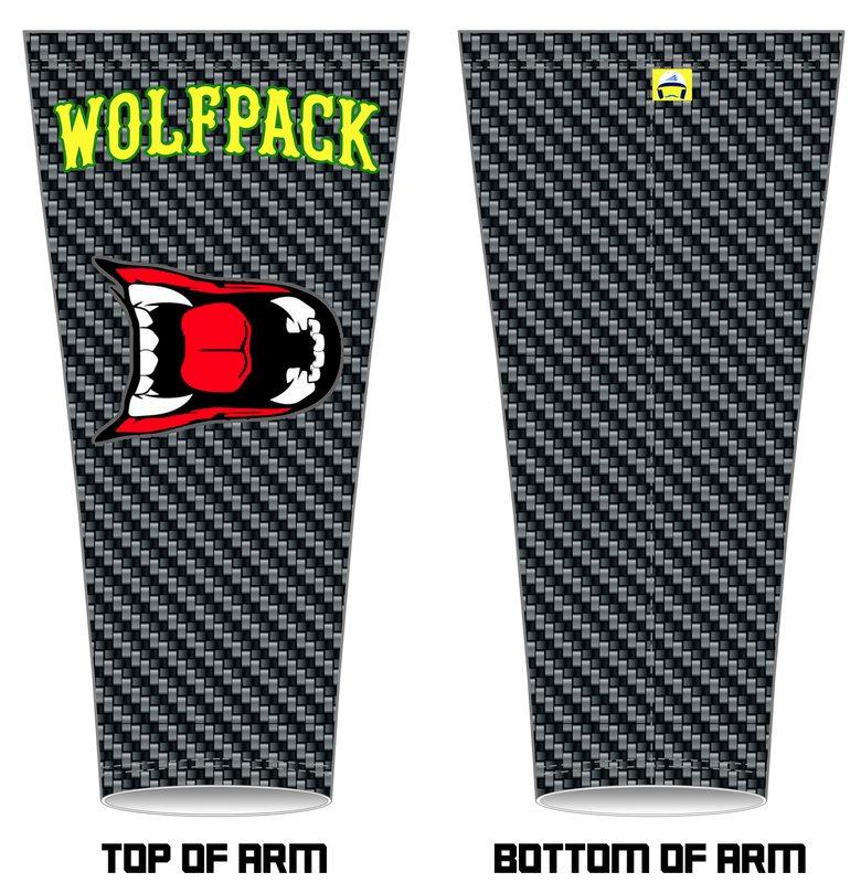 Wolfpack Baseball (Sotelo) Custom Arm Sleeve #6
