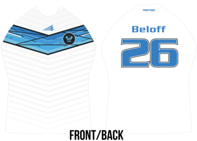 Warriors Quidditch Custom Classic Rugby Jersey #1