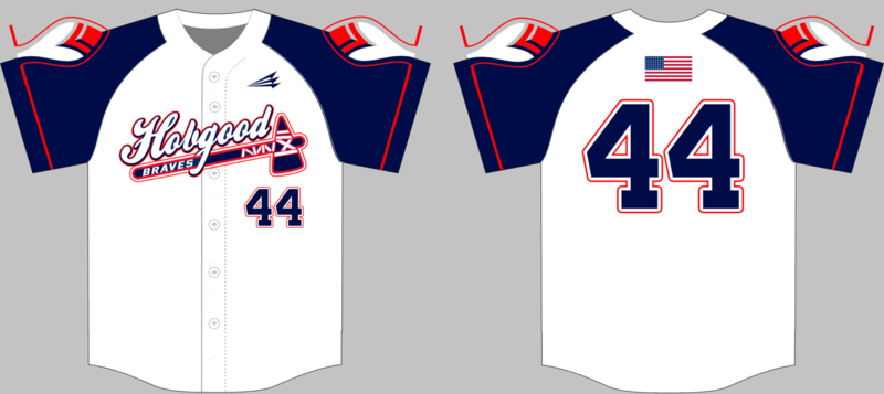 Hobgood Braves Custom Pro Premier Baseball Jersey #5B