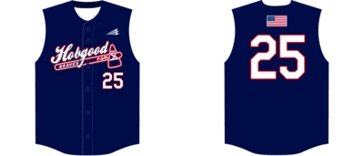 Hobgood Braves Custom HexaFlex Baseball Jersey #6B