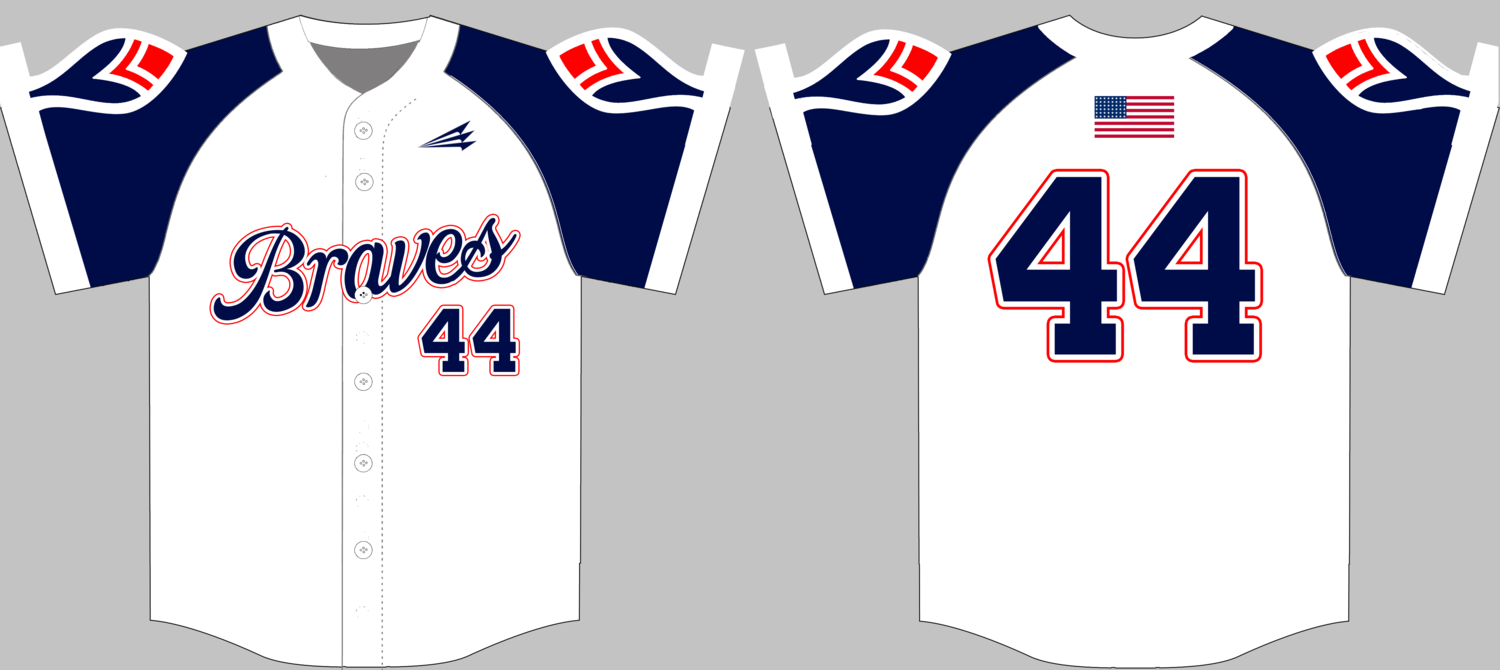 Hobgood Braves Custom Pro Premiere Baseball Jersey #5C
