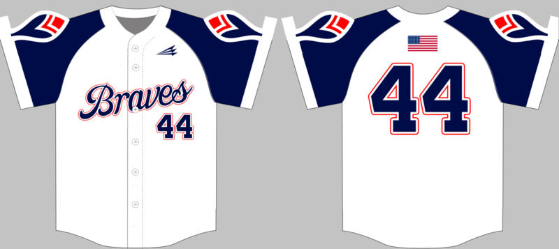 Hobgood Braves Custom Pro Premiere Baseball Jersey #5C
