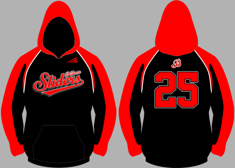 B-Town Sliders Baseball Custom Vulcan Hoodie #VH1