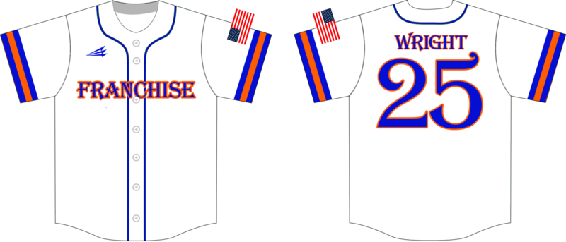 Franchise Custom Hexaflex Baseball Jersey #5D