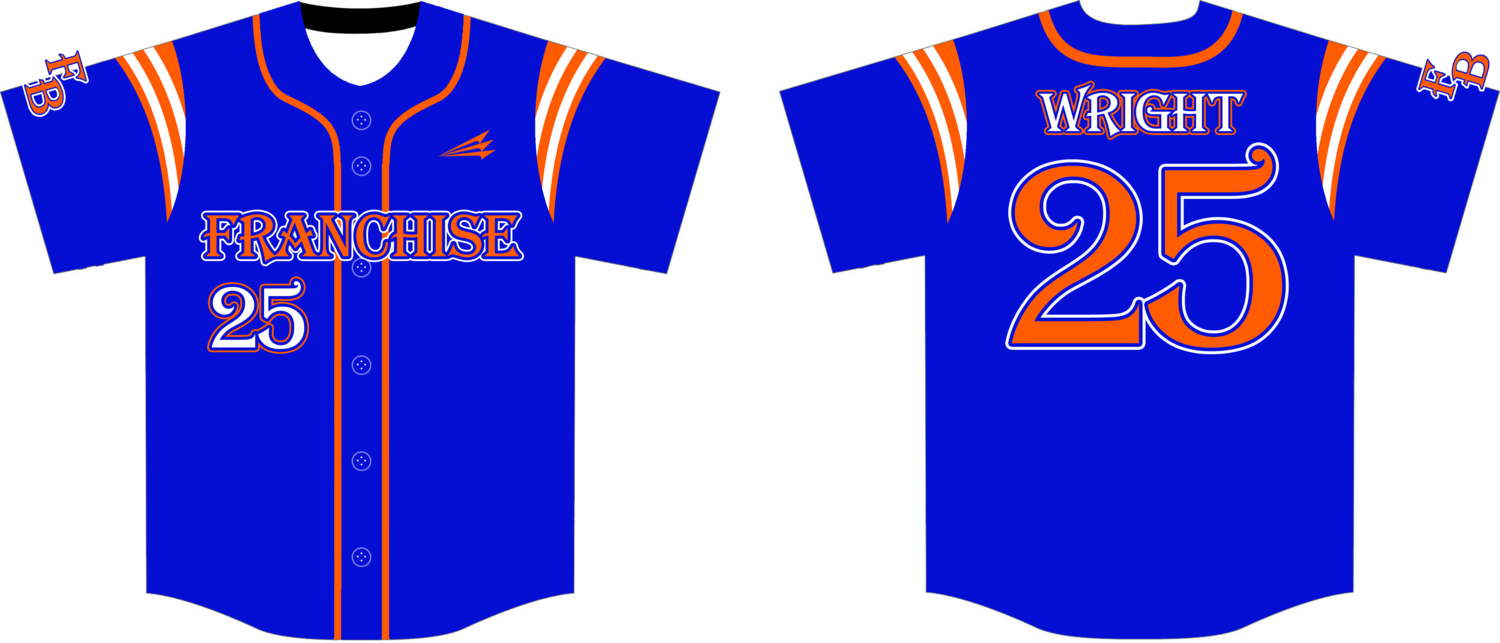 Franchise Custom Hexaflex Baseball Jersey #1C