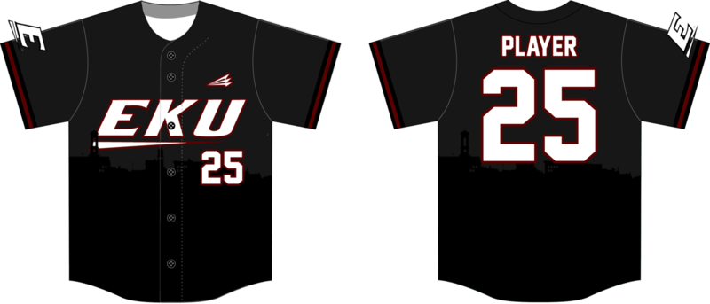 EKU Custom NanoDri Baseball Jersey Design #5E