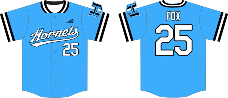 Louisville Hornets Custom Hexaflex Baseball Jersey #3B