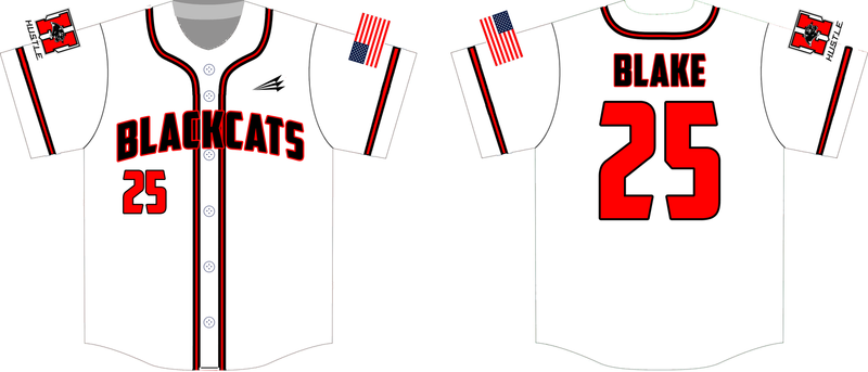 Blackcat Baseball Club Custom NanoDri Baseball Jersey #7C
