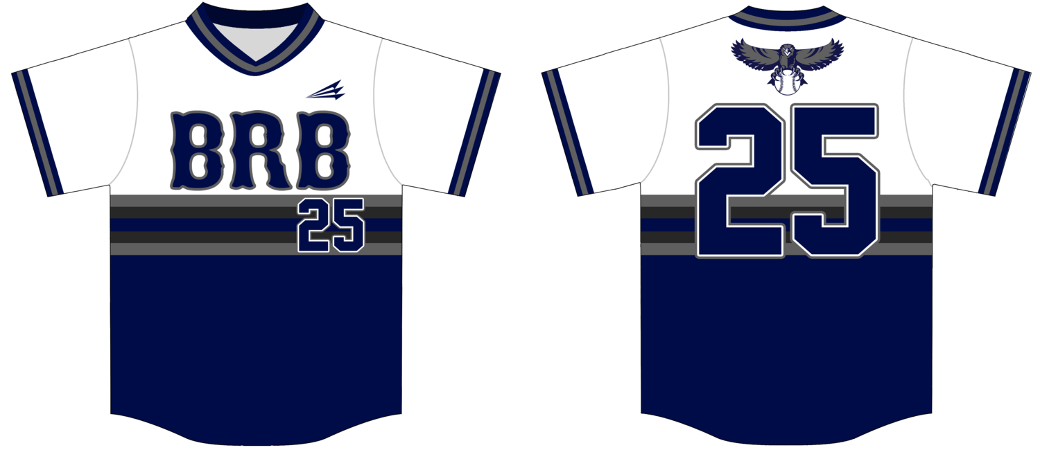 Big River Baseball Custom NanoDri Baseball Jersey #4