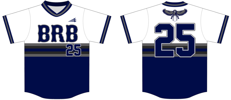 Big River Baseball Custom NanoDri Baseball Jersey #4