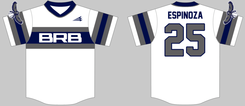 Big River Baseball Custom NanoDri Baseball Jersey #1