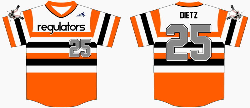 QC Regulators Custom HexaFlex Baseball Jersey Design #2