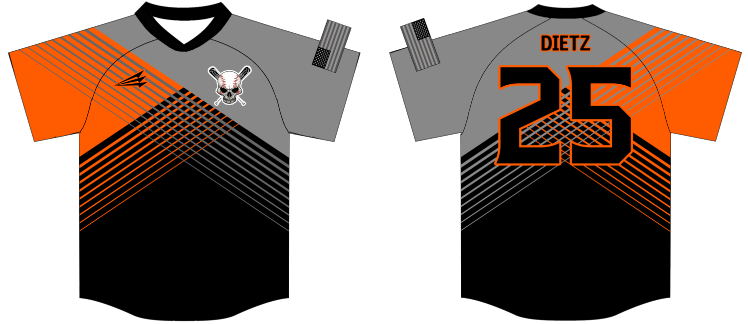 QC Regulators Custom HexaFlex Baseball Jersey Design #3