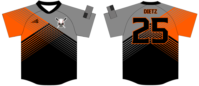 QC Regulators Custom HexaFlex Baseball Jersey Design #3