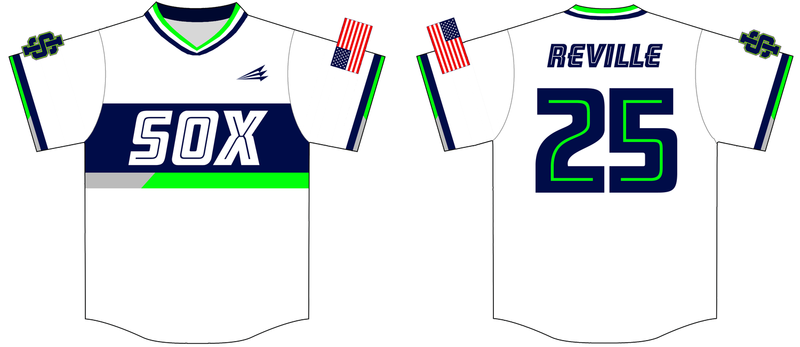 Indy Sox Custom NanoDri Baseball Jersey #3B