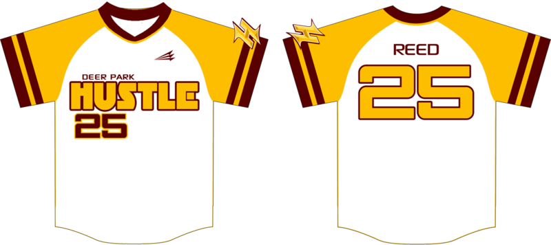 Deer Park Hustle Custom HexaFlex Jersey Design #1B