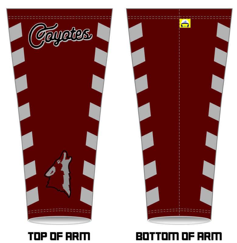 West Creek Middle School Custom Baseball Arm Sleeve #AS1