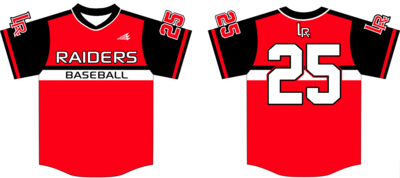 Lubbock Raiders Custom HexaFlex Baseball Jersey #21