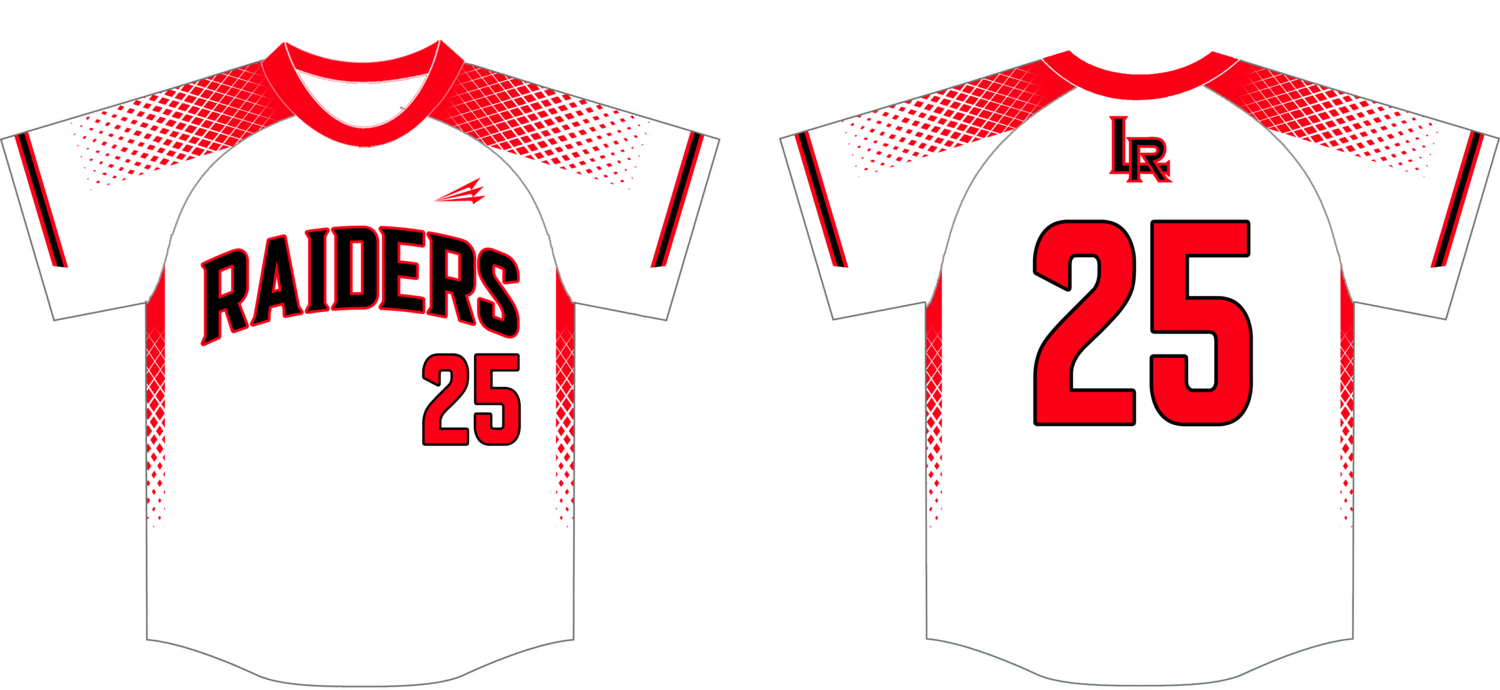 Lubbock Raiders Custom HexaFlex Baseball Jersey #22b