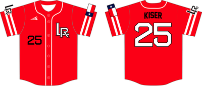 Lubbock Raiders Custom NanoDri Baseball Jersey #17