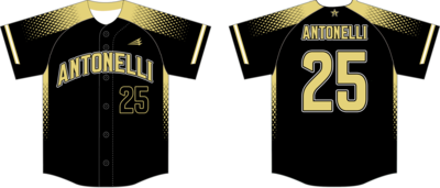 Antonelli Custom HexaFlex Baseball Jersey Design #1b