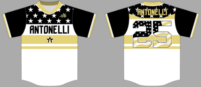 Antonelli Custom HexaFlex Baseball Jersey Design #2